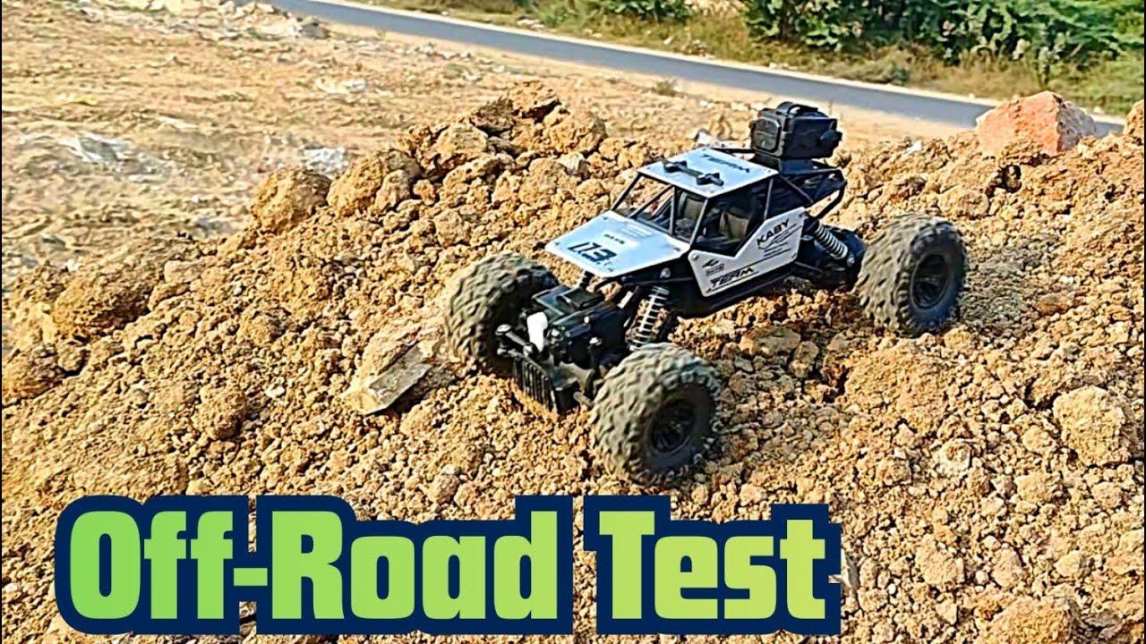Remote Control Monster Truck Off-Roading | Satisfying Mud & Dirt Run😍 | Toy Monster truck full video