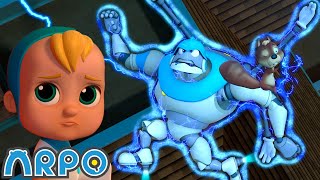 movie night with spooky squirrel arpo the robot funny kids cartoons kids tv full episodes