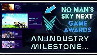 The Importance of No Man's Sky's Game Award Nomination 2018 | An Industry Milestone