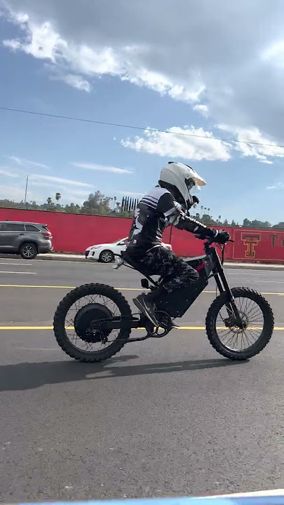 This Electric Motorcycle is INSANE! #shorts