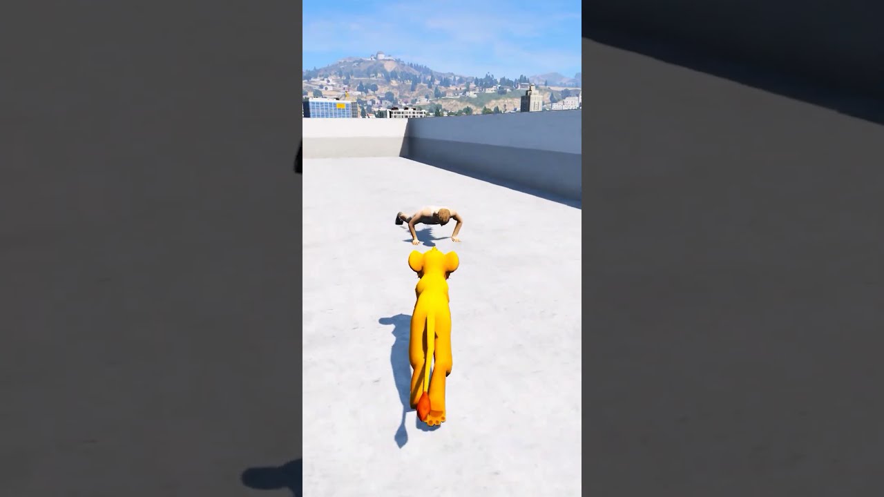 GTA V ADAM SAVING LIONESS FROM MOM Shorts
