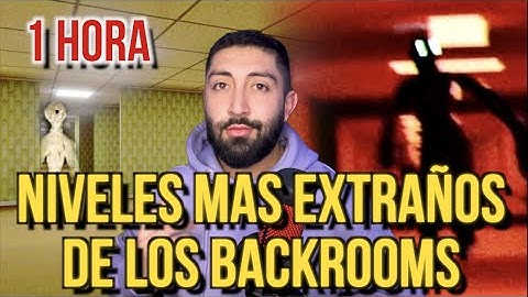 1 HORA DE NIVELES DE LOS BACKROOMS (ESPECIAL)