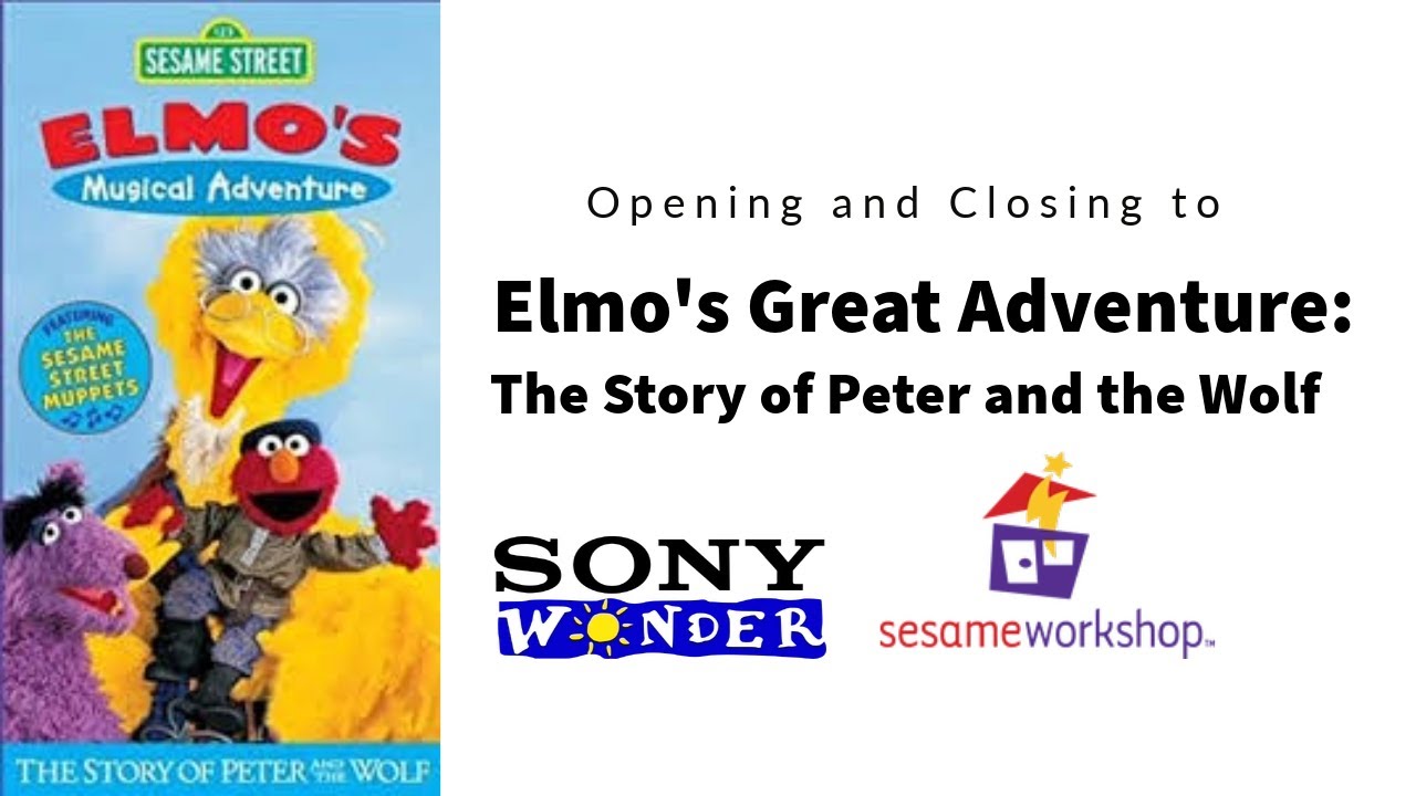 Opening and Closing to Elmo's Musical Adventure VHS 2001 - YouTube