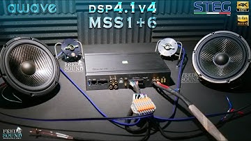 STEG MSS6 + STEG MSS1 vs Awave DSP 4.1 V4 2-WAY ACTIVE (FNS)