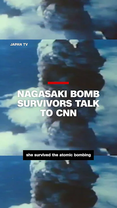 Why these women were ashamed of surviving the Nagasaki atomic bomb