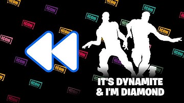 Fortnite: BTS Dynamite Emote REVERSED!