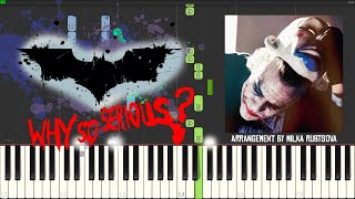 Hans Zimmer - Like A Dog Chasing Cars | The Dark Knight OST | Synthesia | Piano Tutorial