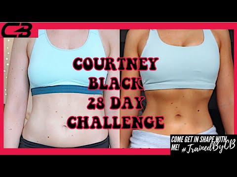 I did the *COURTNEY BLACK 28 DAY CHALLENGE*: my results, thoughts and advice...
