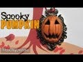 Pumpkin Pendant tutorial by MissClayCreations