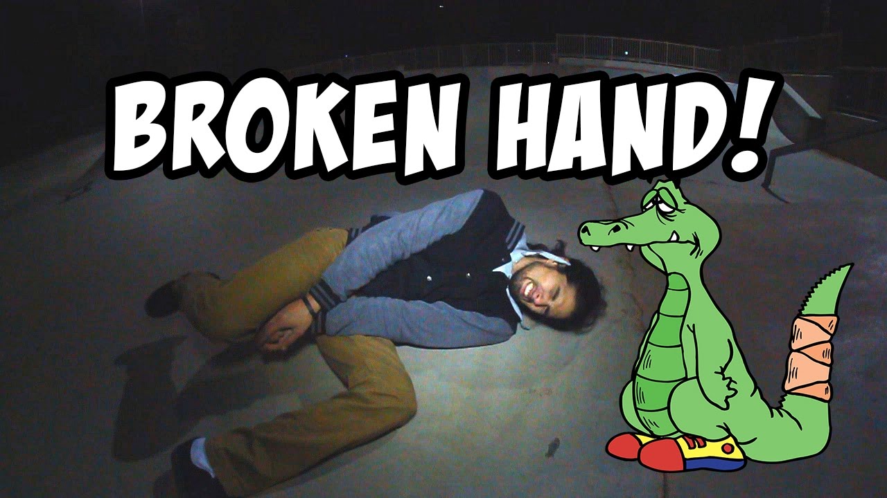 Justin Fig BREAKS HIS HAND (Karate Chop The Ground!)