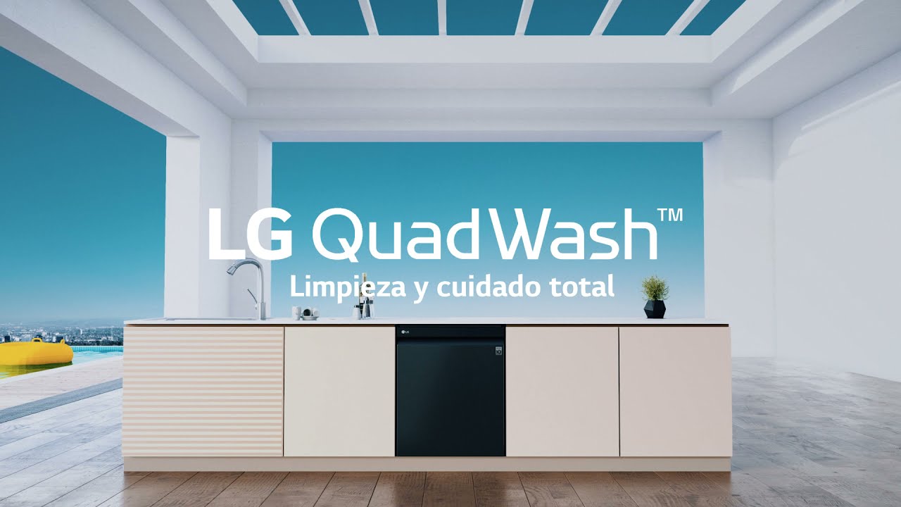 Presentamos el nuevo Lavavajillas LG QuadWash Steam | LG España