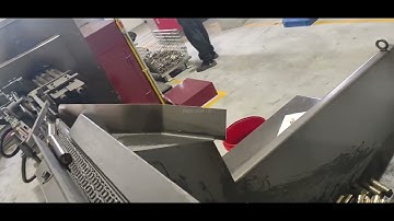 Hydraulic forging machine with automatic loading and unloading, heating furnace