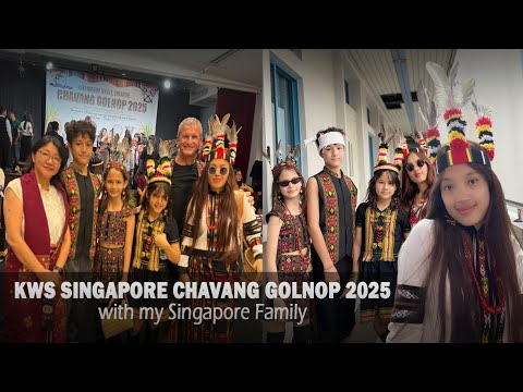 Chavang Golnop VLOG With My Singaporean Family KWS SINGAPORE