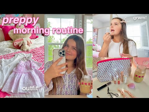 MORNING ROUTINE as a PREPPY!!