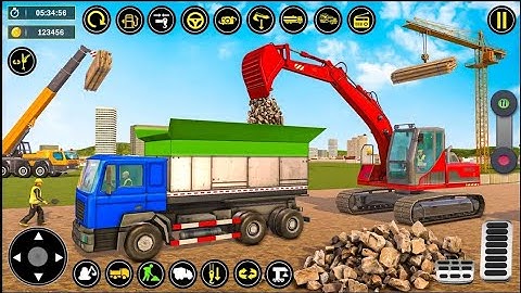 Bridge Building Works 3D - Construction Simulator - Android Gameplay
