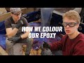 How We Color Our Epoxy