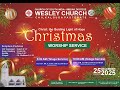 25/12/2025 CHRISTMAS SERVICE /REV .DR  P. SURYA PRAKASH RAO
