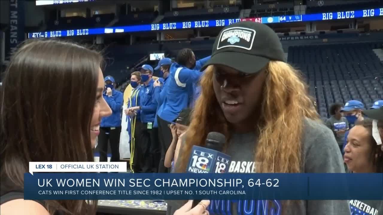 UK women win SEC championship