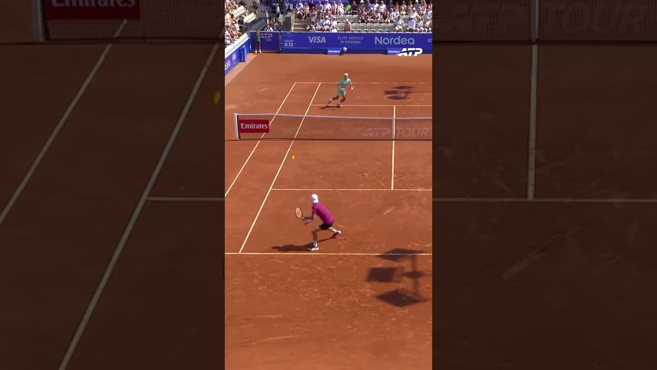 Artistic brilliance from Dimitrov🎨 #atptour #tennis #sports #sports