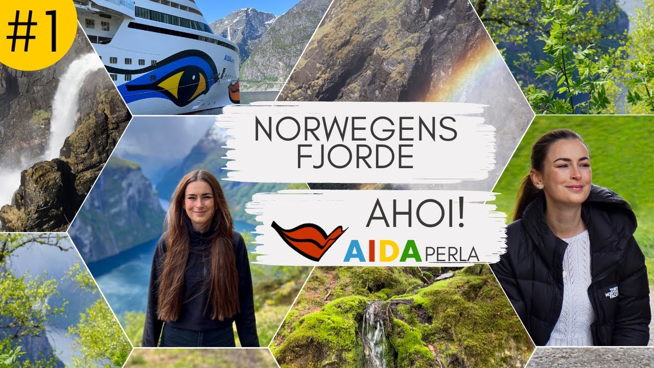 AIDAPerla Vlog #1 - Norwegens Fjorde: Ahoi! CheckIn & Roomtour Verandakabine | Denise Darleen
