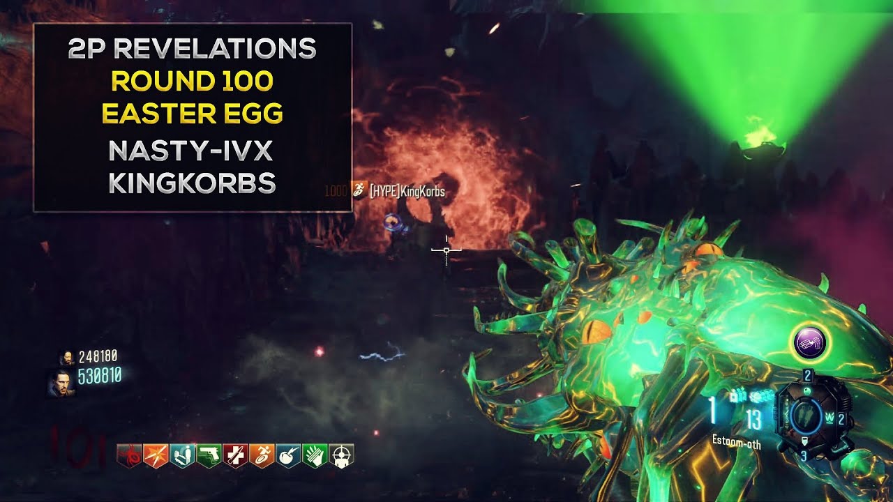 2 Player Revelations || Round 100 Easter Egg w/ KingKorbs