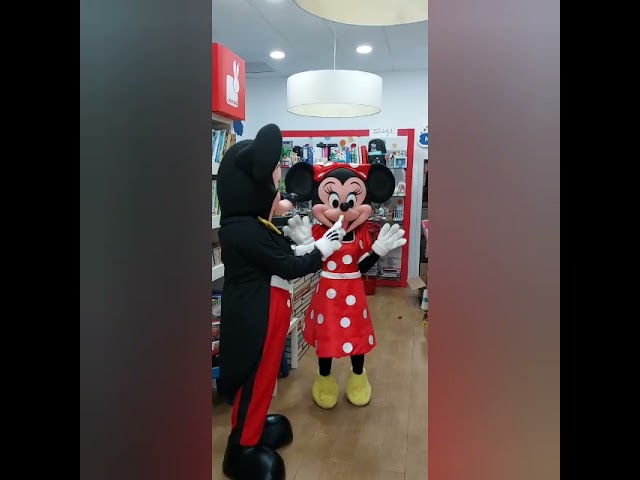 Mickey y Minnie nos visitan