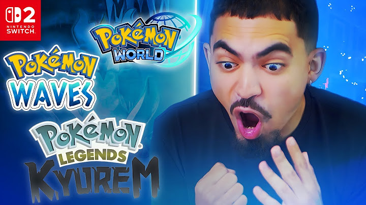 Tous les prochains jeux Pokémon qu'on pourrait avoir sur Nintendo Switch 2