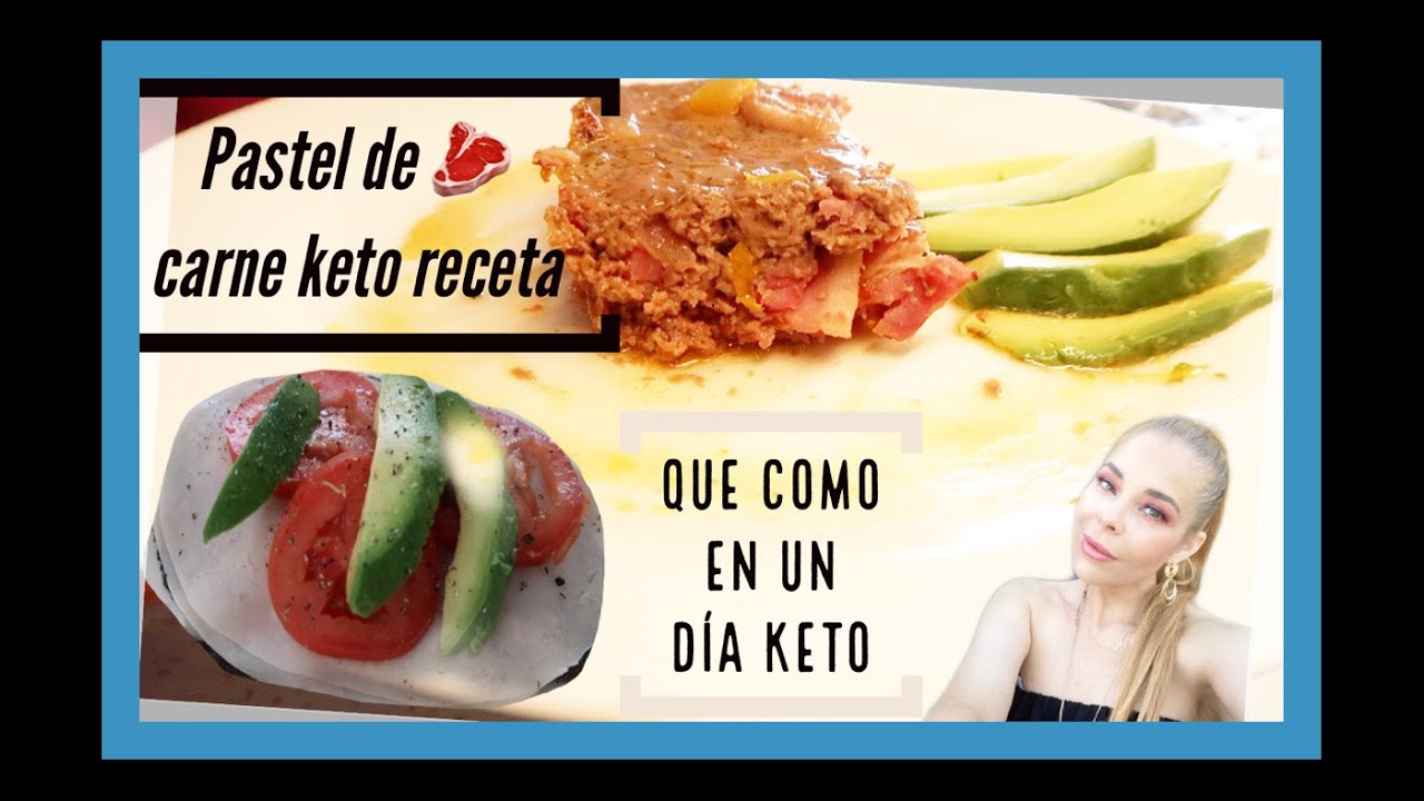 Pastel de carne Keto YouTube
