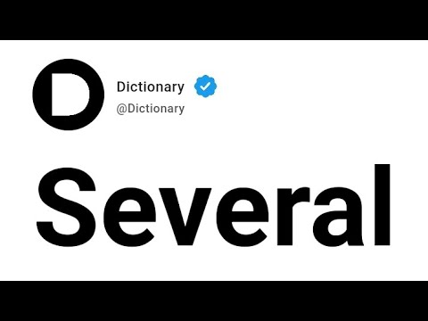 Several Meaning In English - YouTube