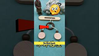 How can You cleverly remove the ring using wisdom? #puzzle #iq #iqtest #challenge #shorts