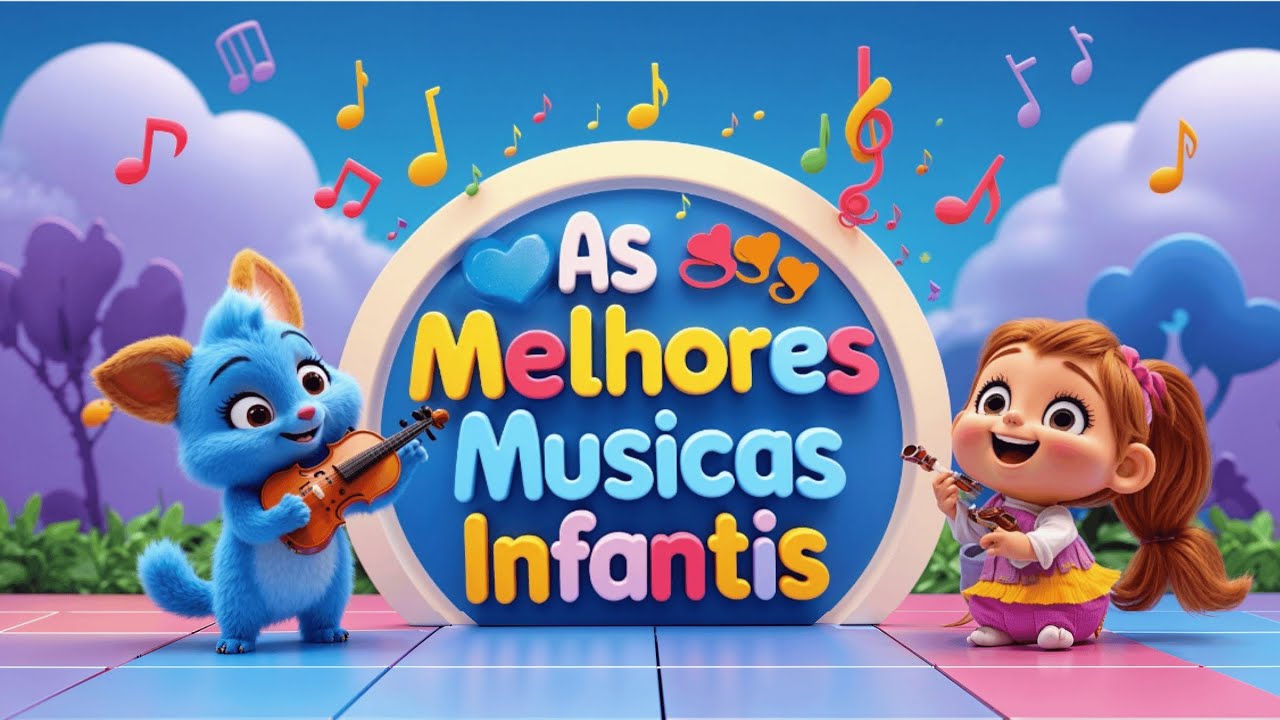 🔥 As Melhores Músicas Infantis - 1 Hora de Diversão e Alegria! 🎉🐥🎶 ...