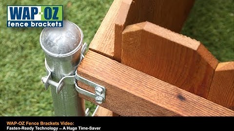 WAP-OZ FENCE BRACKETS