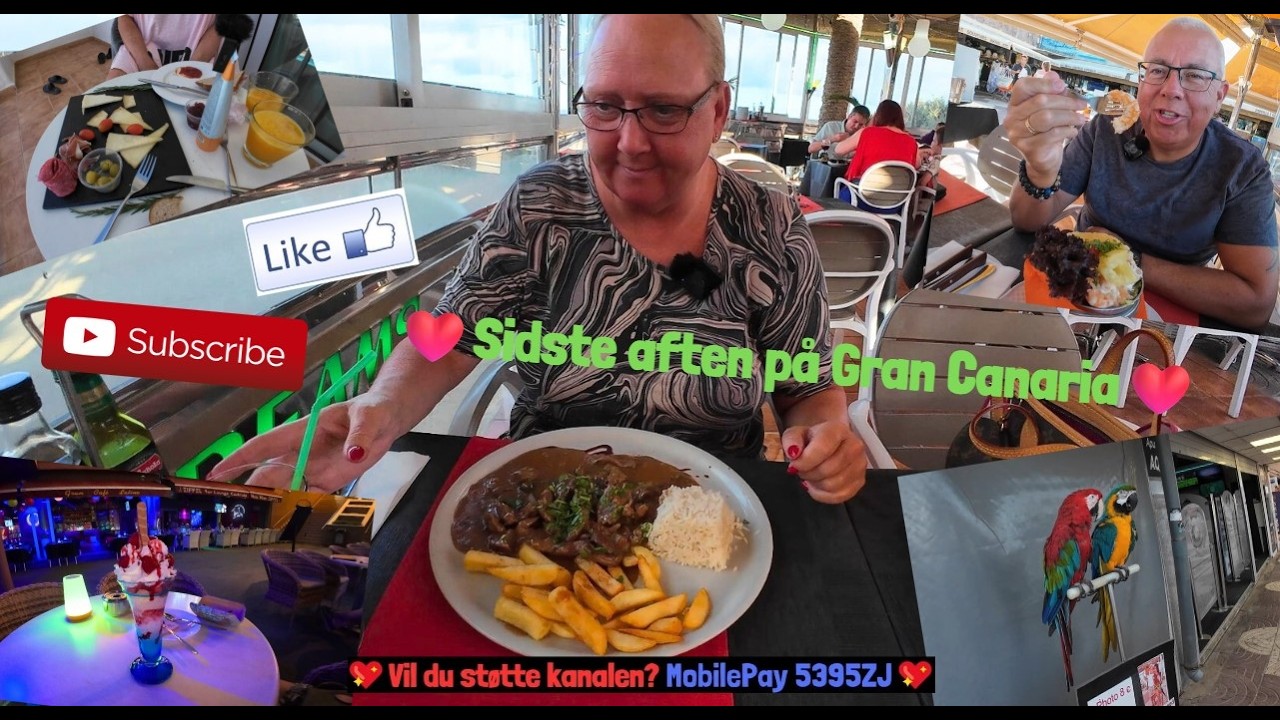 VERDENS BEDSTE REJECOCKTAIL❤️OG EN PERFEKT AFTEN AFSLUTNING PÅ VORES GRAN CANARIA FERIE⭐⭐⭐⭐⭐