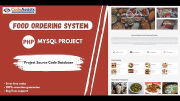 Online Food Ordering System - PHP MySQL BootStrap Responsive Latest Project