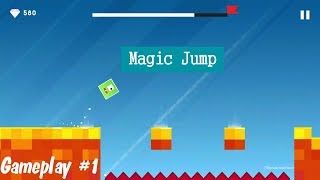 Magic Jump: Geometry Monster Rhythm Dash Gameplay #1 screenshot 1