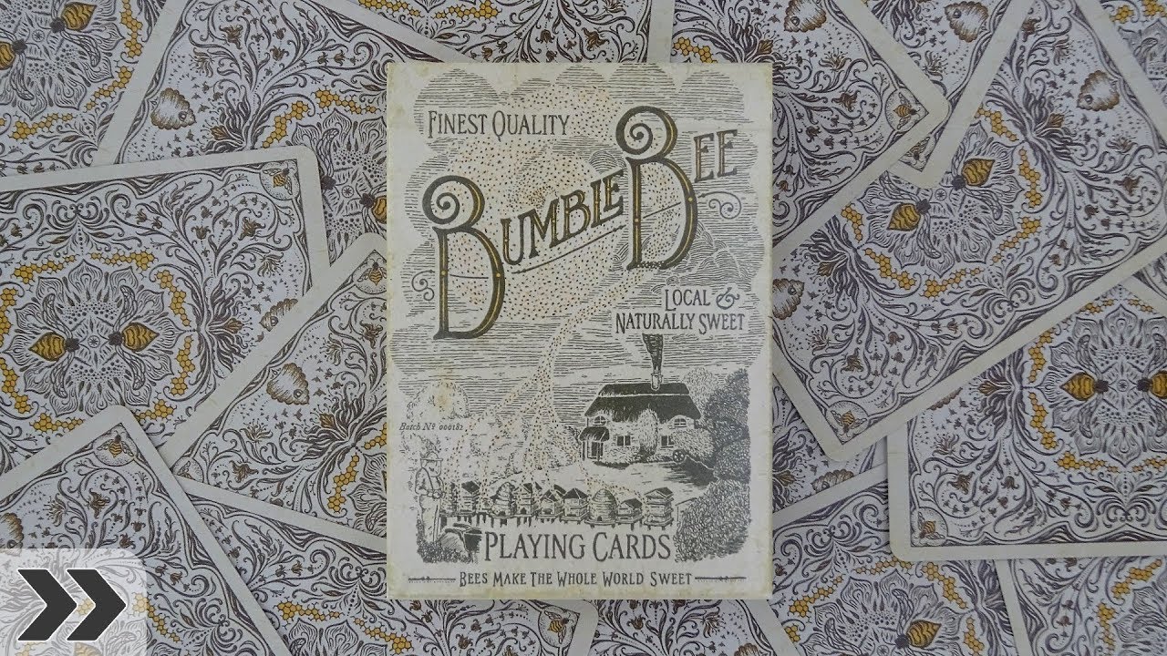 Bumblebee Playing Cards by Ellusionist | Quick Deck Review -Walkthrough