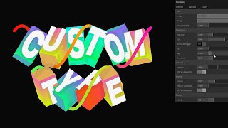 Kinetic Typography Tool in Touchdesigner - BLOCO-TYPE