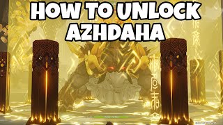 How To Unlock Azhdaha | Weekly Boss Azhdaha | Genshin Impact