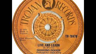 Watch Desmond Dekker Live And Learn video