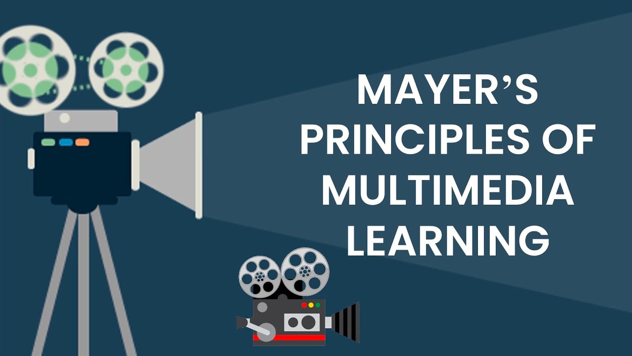 Принципы мультимедийного обучения Майера