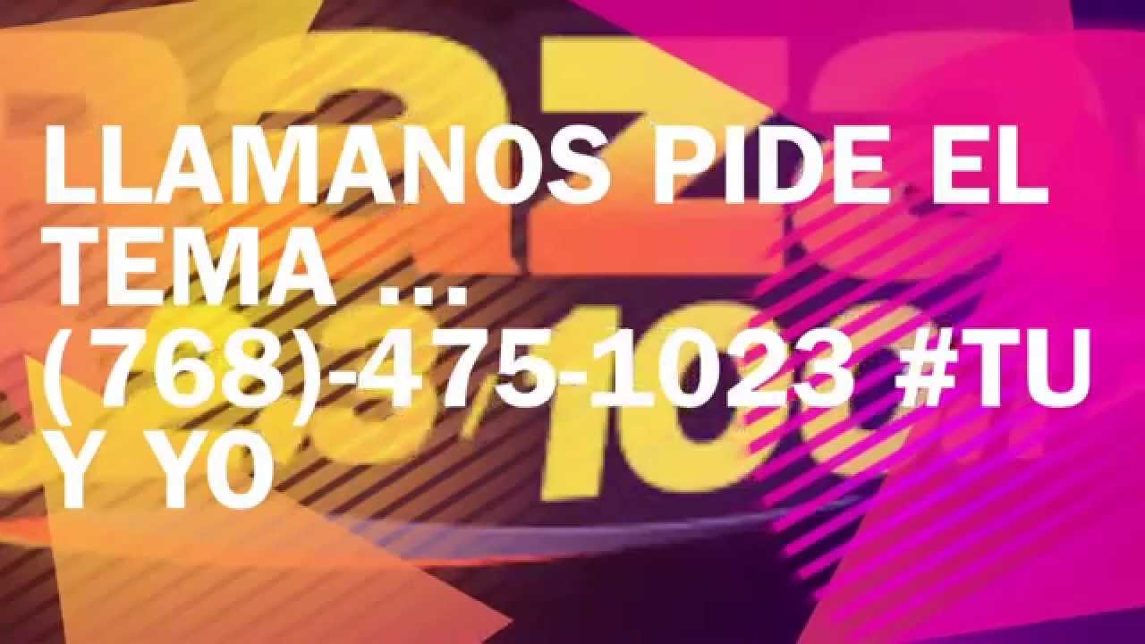 Tu y Yo  La Raza 102.3 102.1 Atlanta