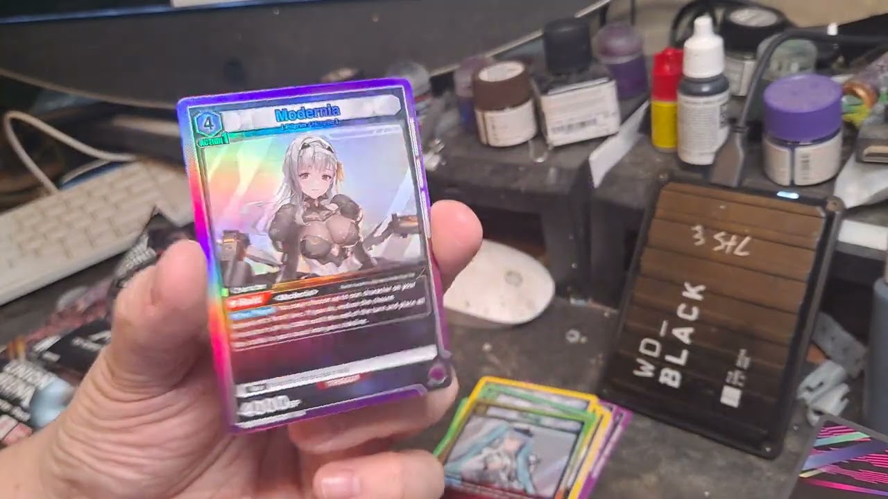 Nikki goddess of victory union arena game card game open packages 