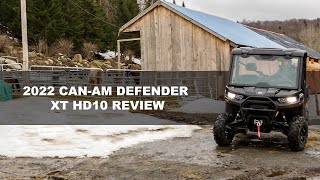 2022 Can-Am Defender XT HD10 Review
