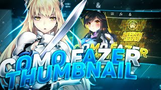 TUTORIAL COMO FAZER THUMBNAILS ESTILO AS MINHAS (Ps Touch/Android)