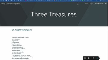 Anchor links in unpublished pages in Google Sites