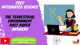 Integrated Science - 2014 Past Paper (P2) - The Terrestrial Environment