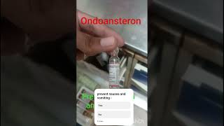 Nausea and vomiting injection