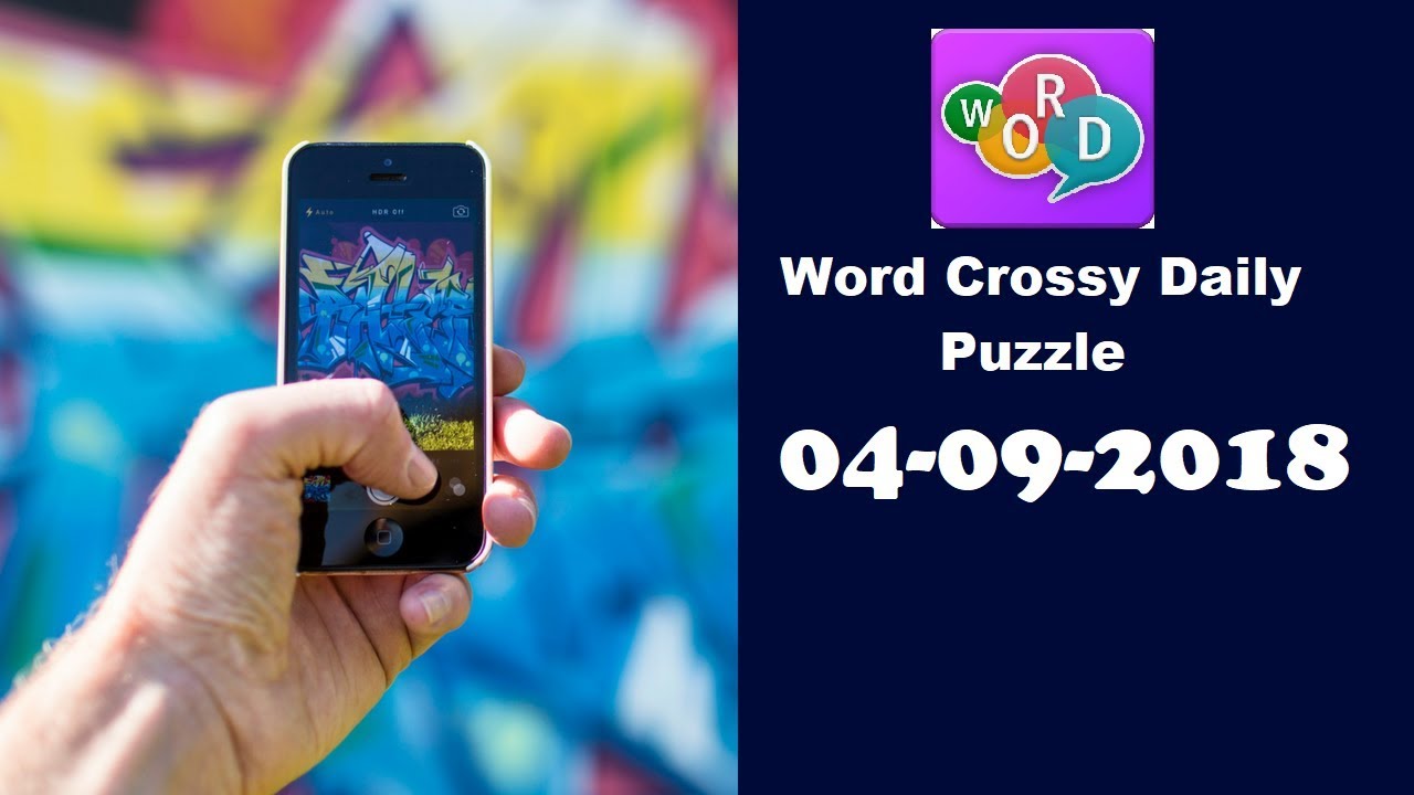 Word Crossy Daily Challenge September 4 2018