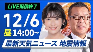ウェザーニュースの配信のサムネイル画像