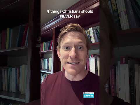 Stuart Knechtle | Four Things Christians Should Never Say | Give Me an Answer